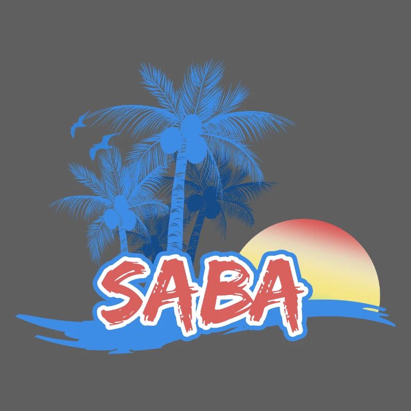 Saba comme plage