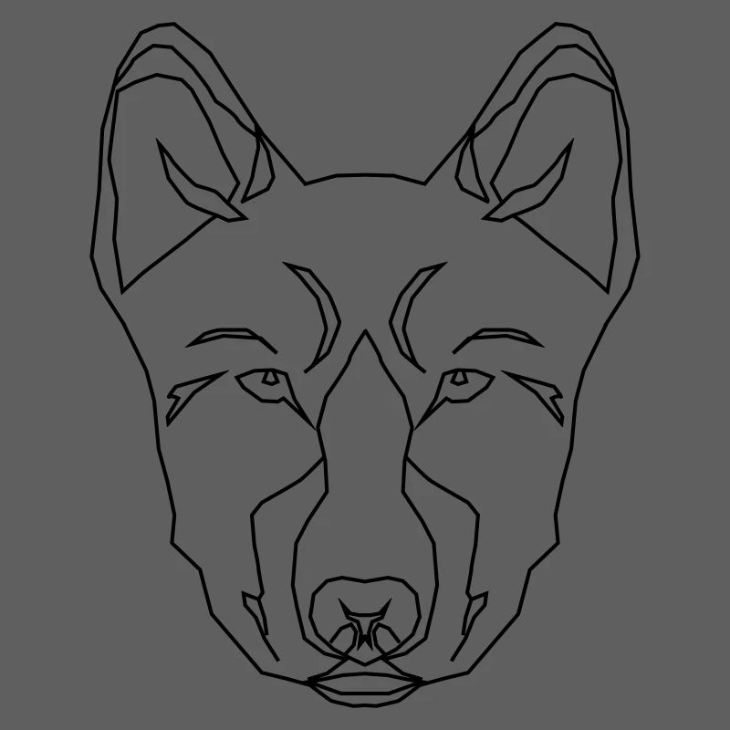 Stylized Dog