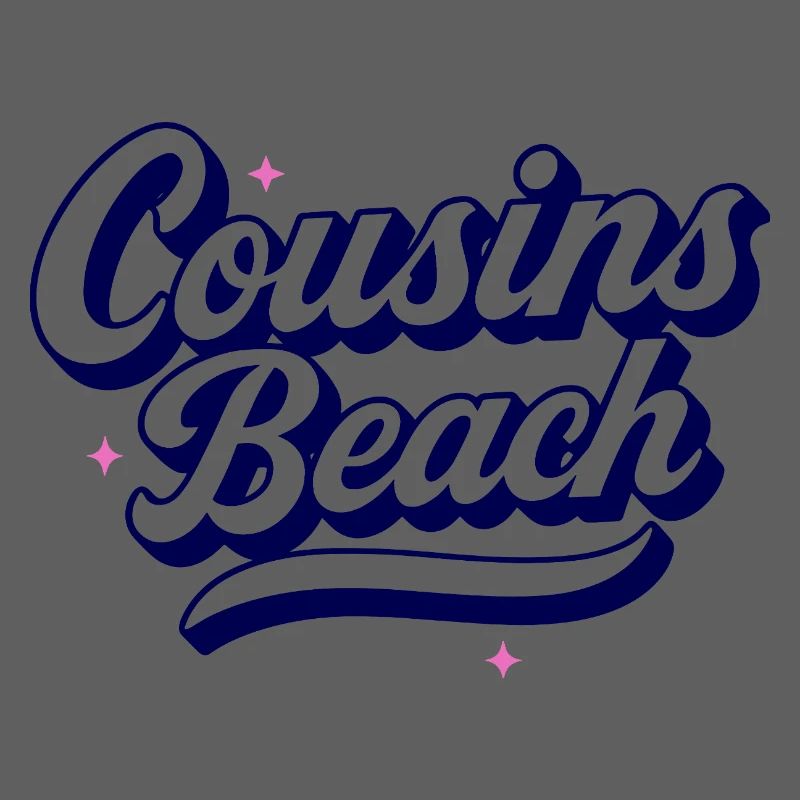 Cousins Beach – Retro Script Design