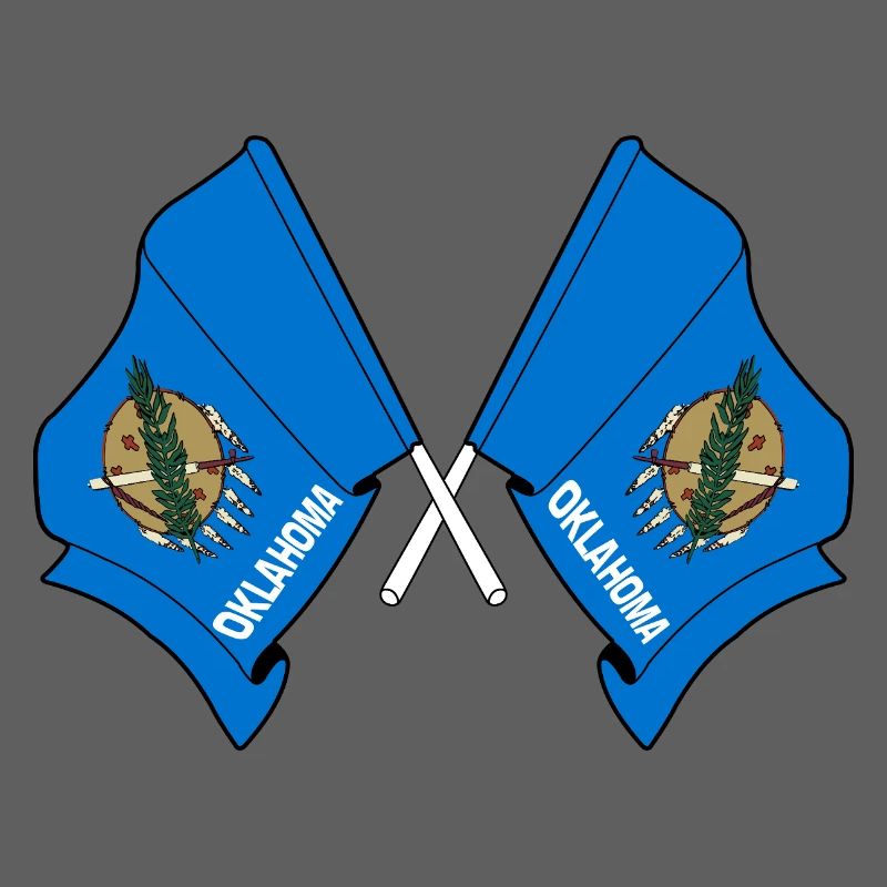 Deux drapeaux ont traversé l’Oklahoma