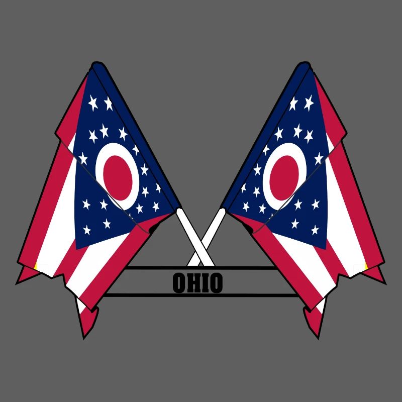 wee flags text OHIO