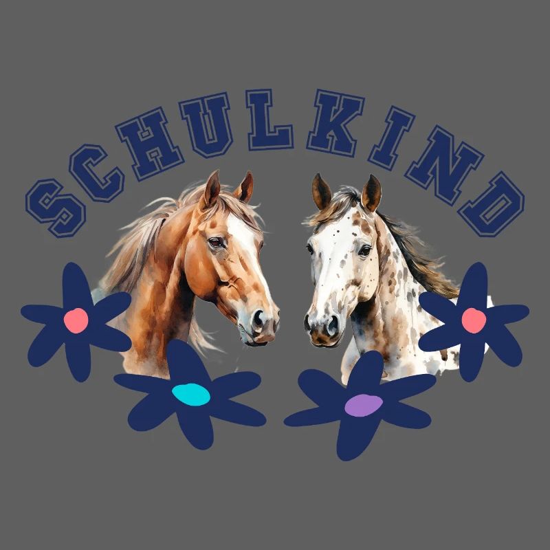 Schulkind Pferde Einschulung 1. Klasse