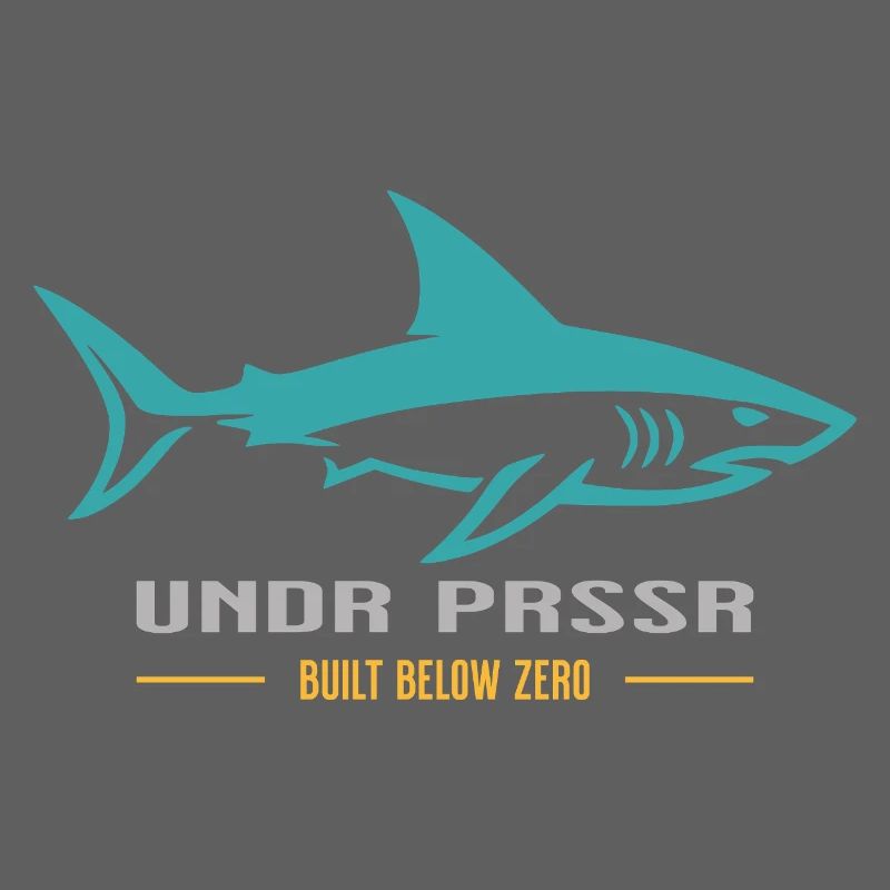 UNDR PRSSR Shark Built Below Zero Scuba Diver