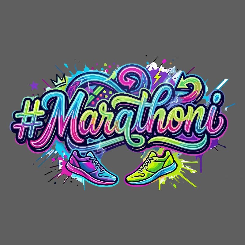 Chaussures de course Marathoni Graffiti
