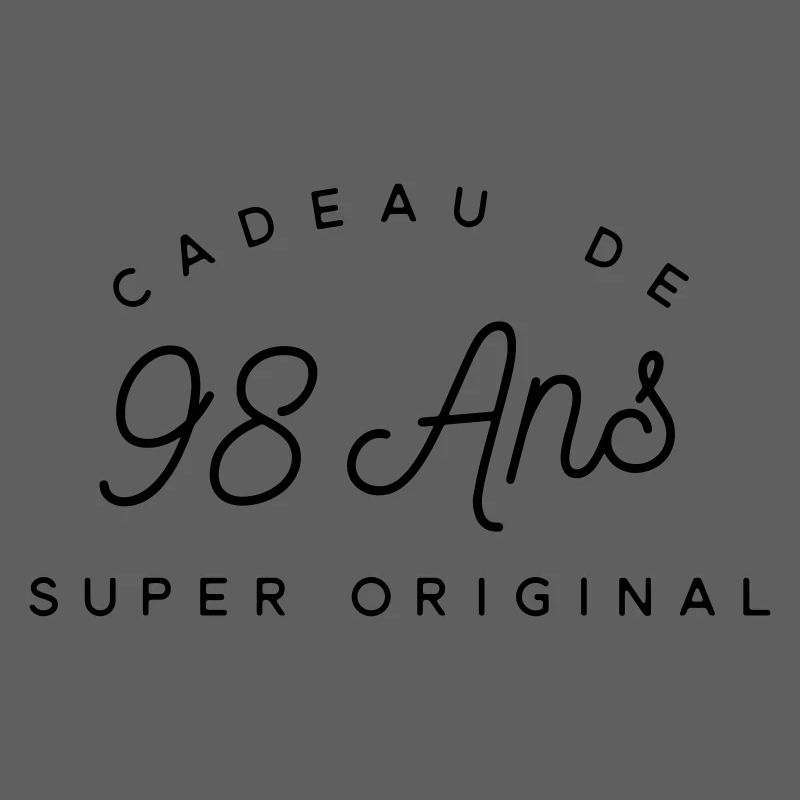  Cadeau 98 ans