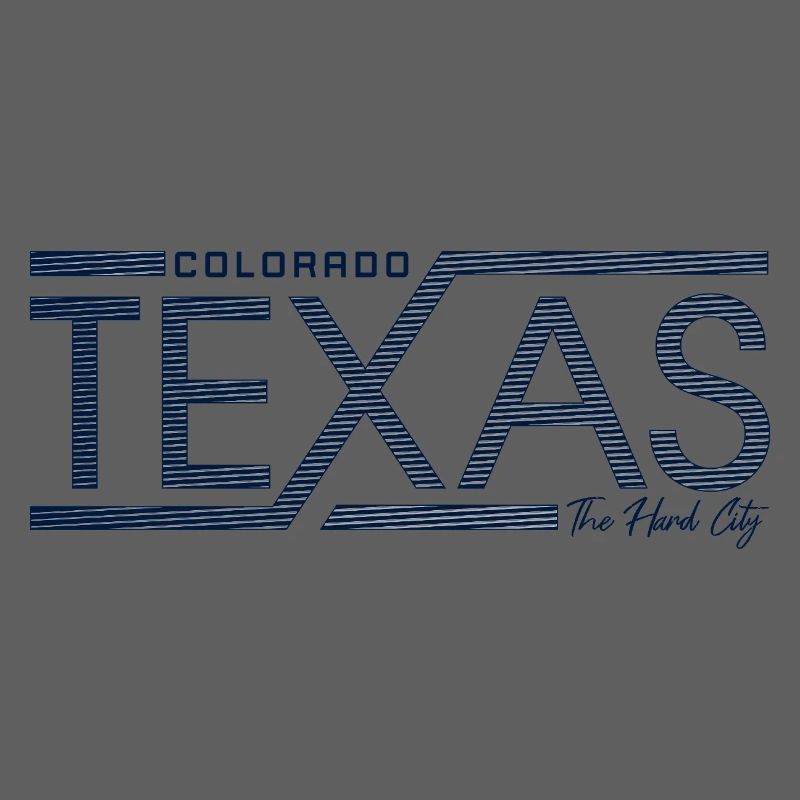 Texas Stripes Retro State Panel