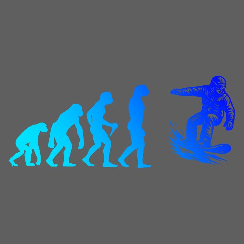 Modern Snowboard Artwork