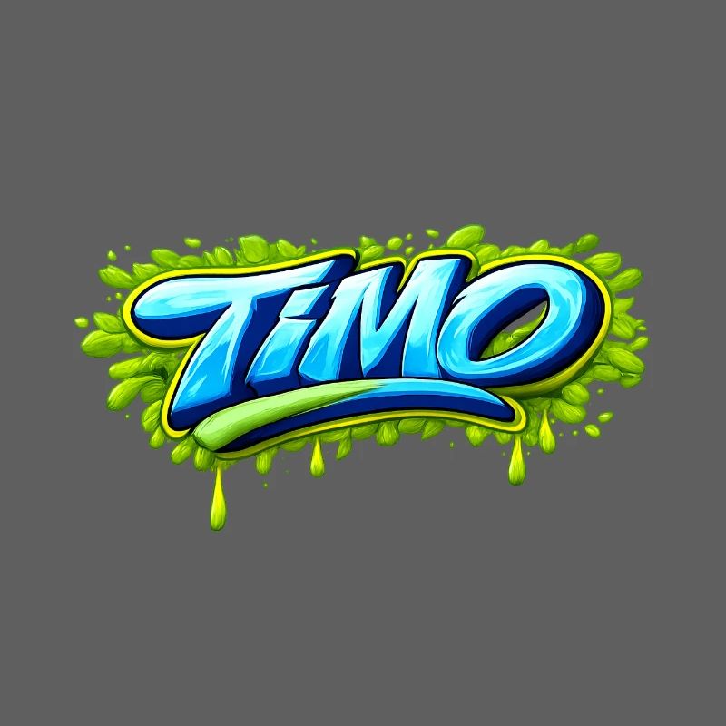 GRAFFITI NAME TIMO FOR PERFECT GIFT PRINTABLE