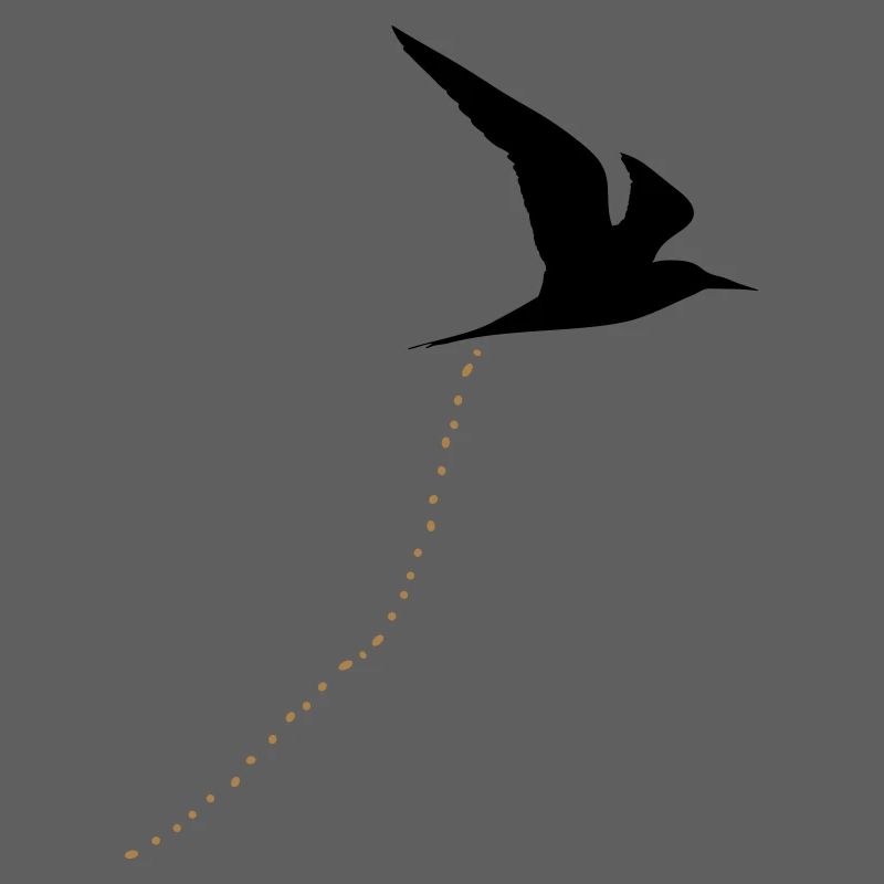 Kackvogel Bird shit vogel kacke scheiße 2c
