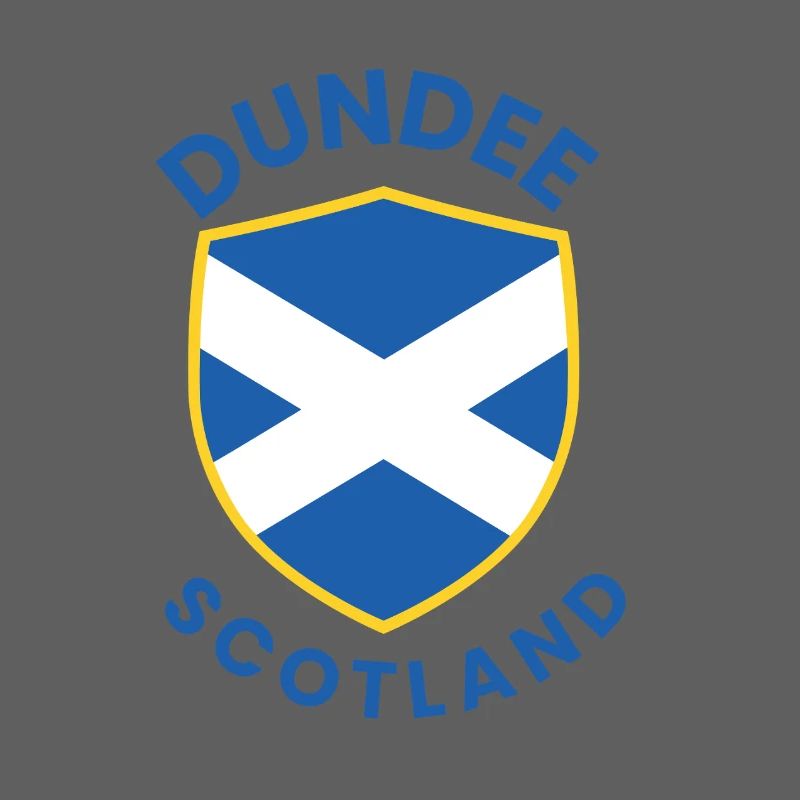 Dundee Shield Saltire Crest