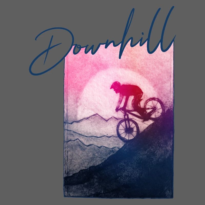 Downhill MTB - Modèle d’impression sculpté à la main