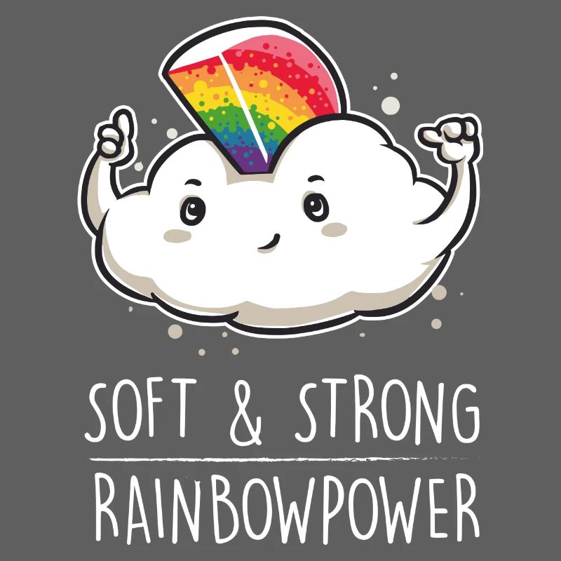 Rainbow cloud creative gift funny power