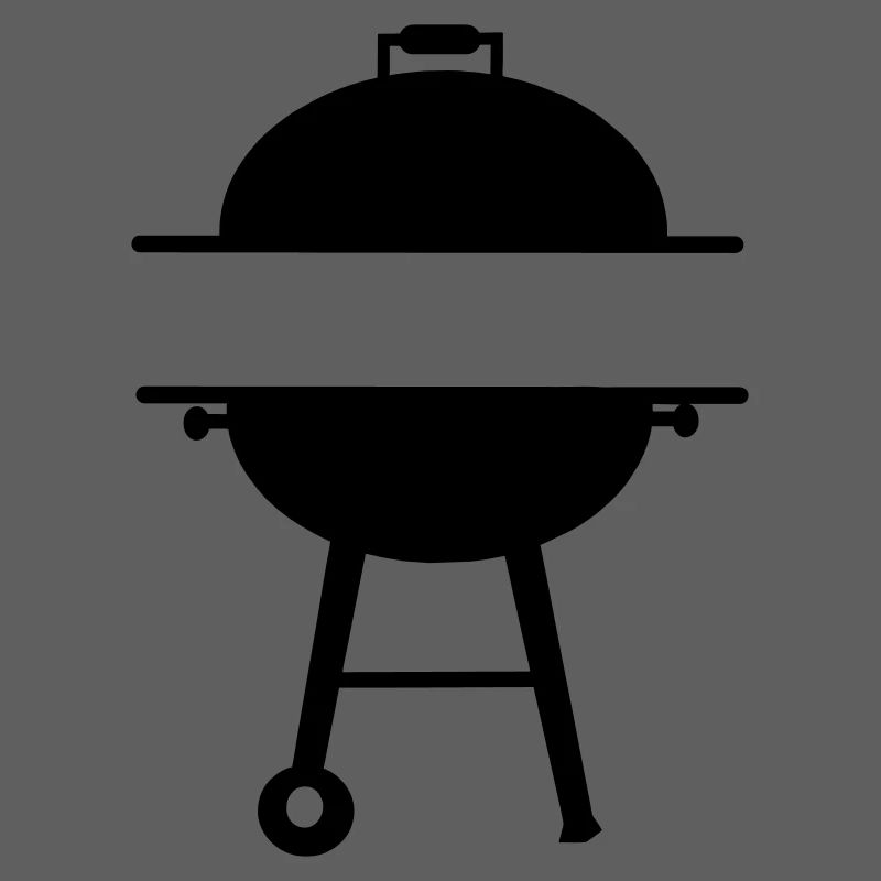 BBQ monogram emblem