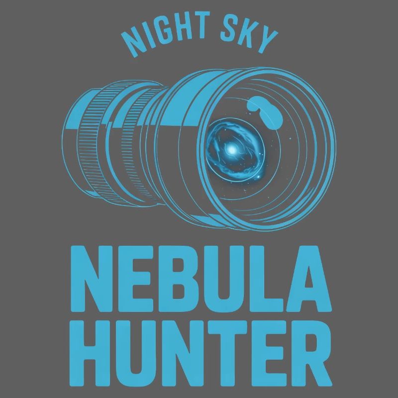 Nebula Hunter Night Sky Telescope Tee