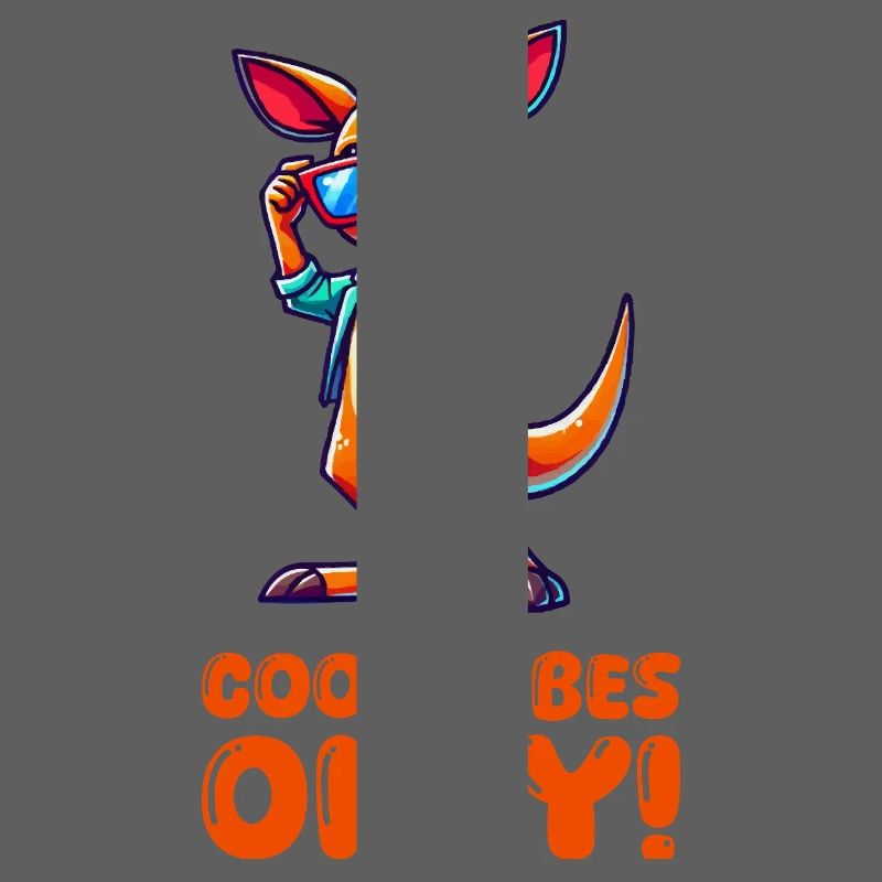 Kangaroo Comic Sonnenbrille