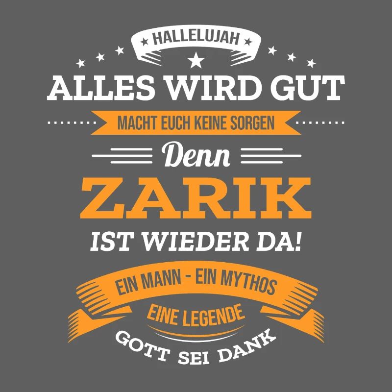 ALLES WIRD GUT, DIE LEGENDE ZARIK IST DA