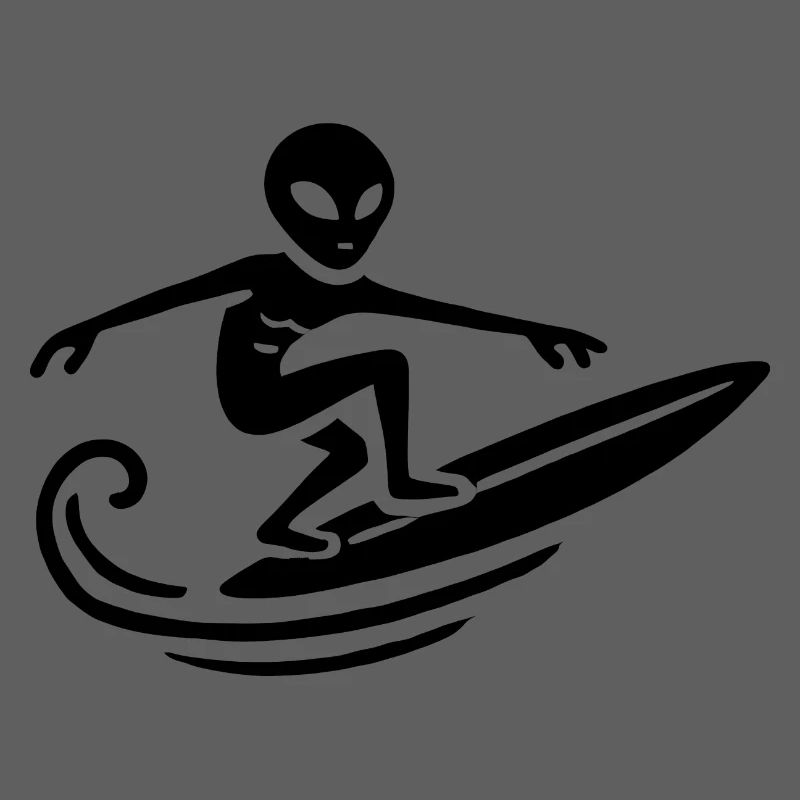 Alien Surfer Surf Planche de surf Surf d’été