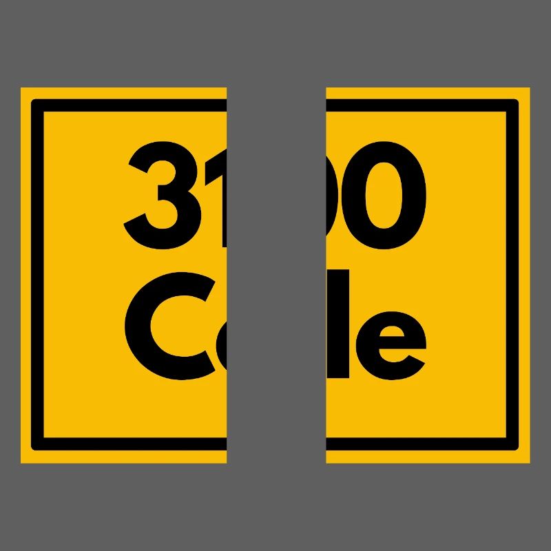 Panneau de lieu - puis rétro ancien code postal 3100 CELLE