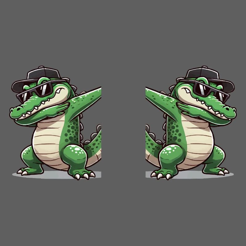 Krokodil Comic Dabbing 2