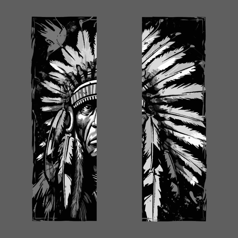 Crâne de chef indien Apache