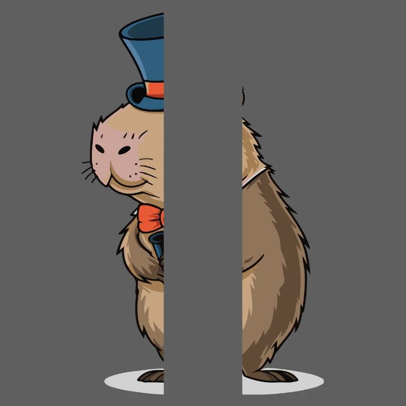 capybara dressed in a dapper suit