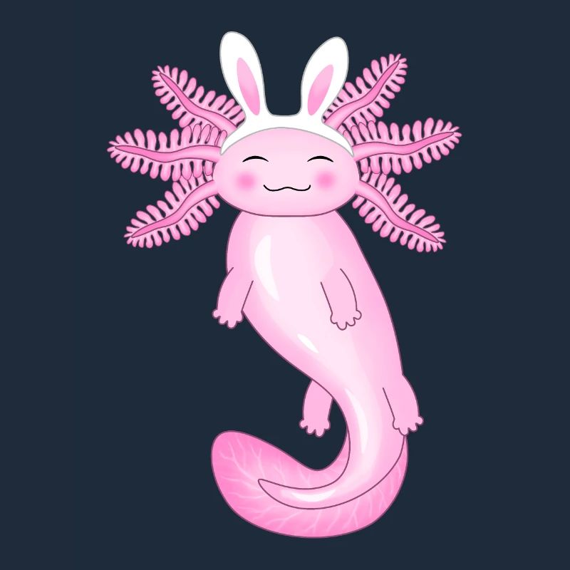Cute Easter Axolotl