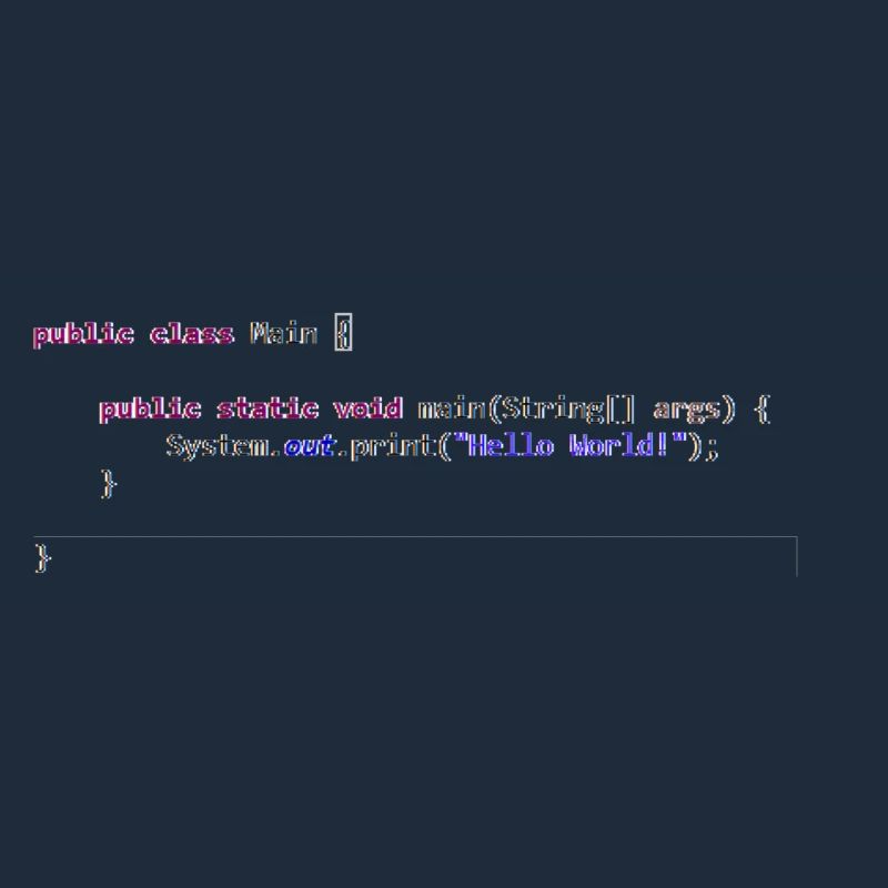 Java Hello World! Geschenkidee