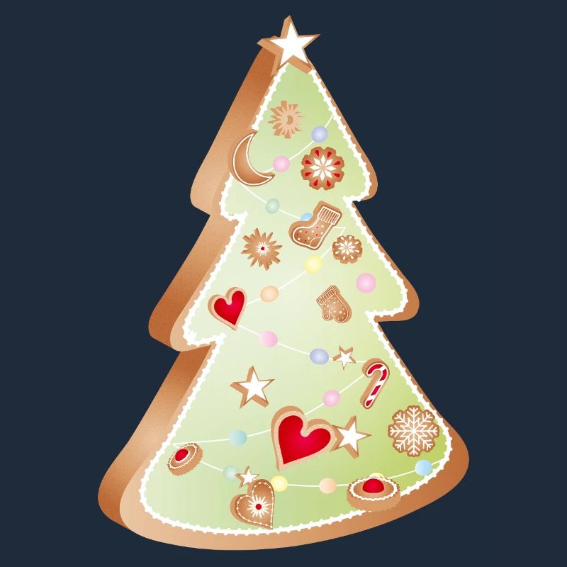 Gingerbread Christmas Tree – Lovingly Decorated