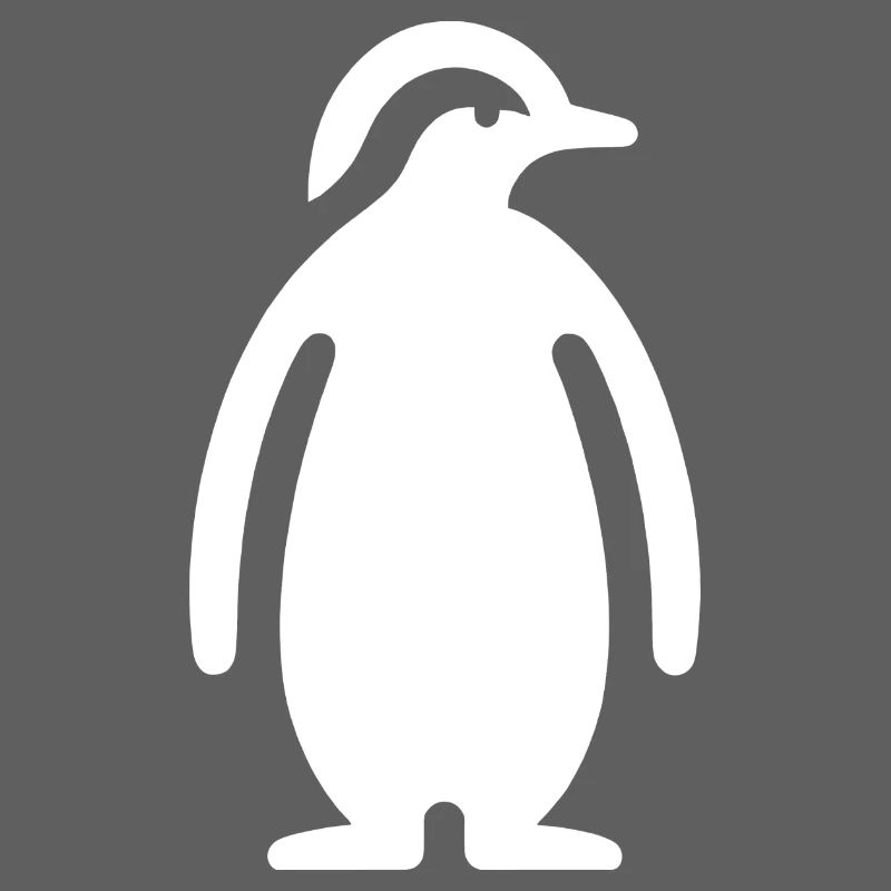 Silhouette de pingouin Design élégant