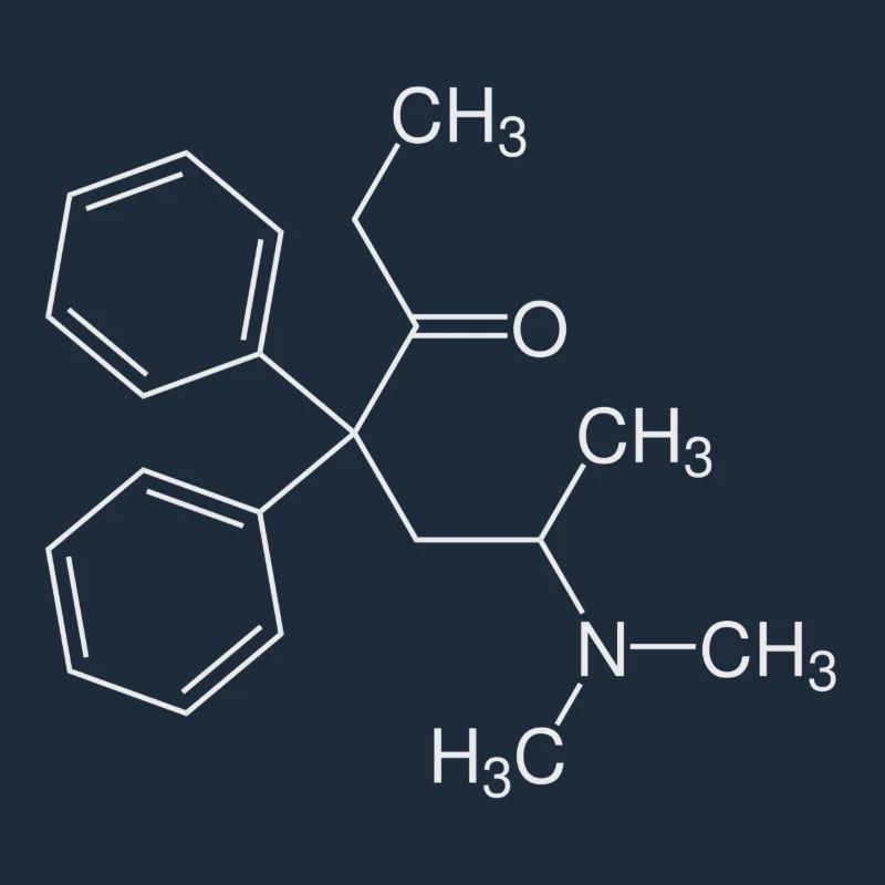 Formule structurelle à la méthadone