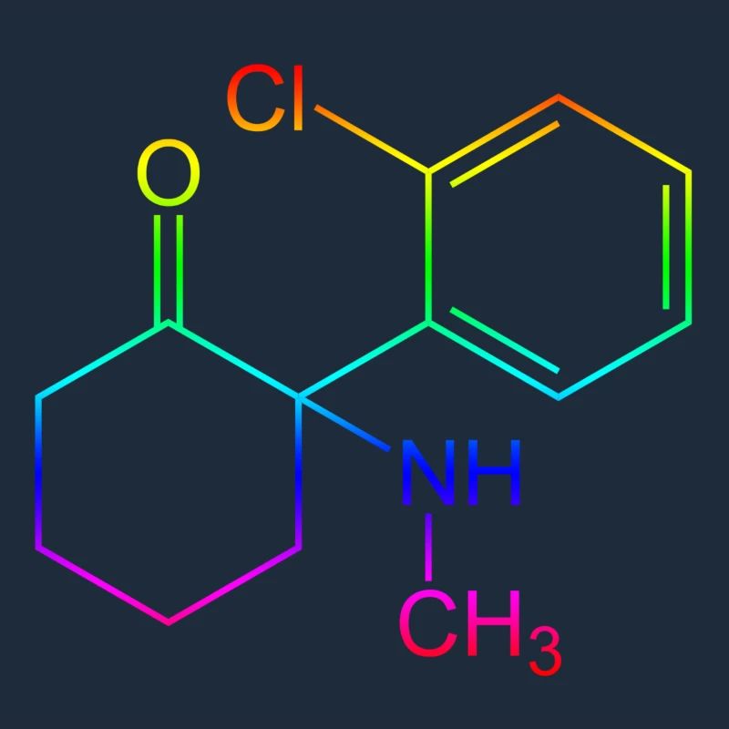 Formule structurelle de kétamine