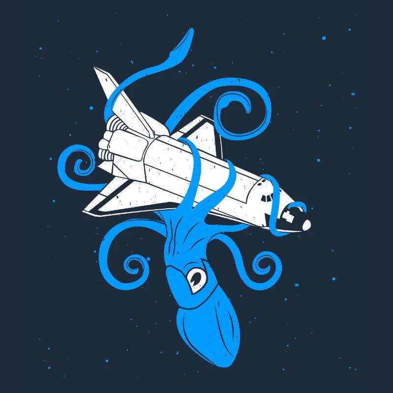 Squid vs Space Shuttle