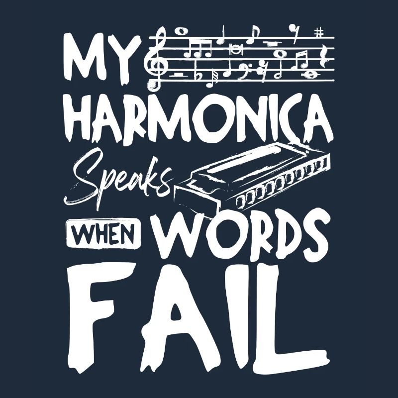 My harmonica speaks when words fail