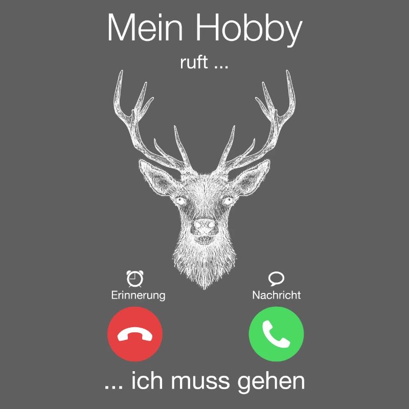 Geschenk Anruf Jagd Hirsch ruft
