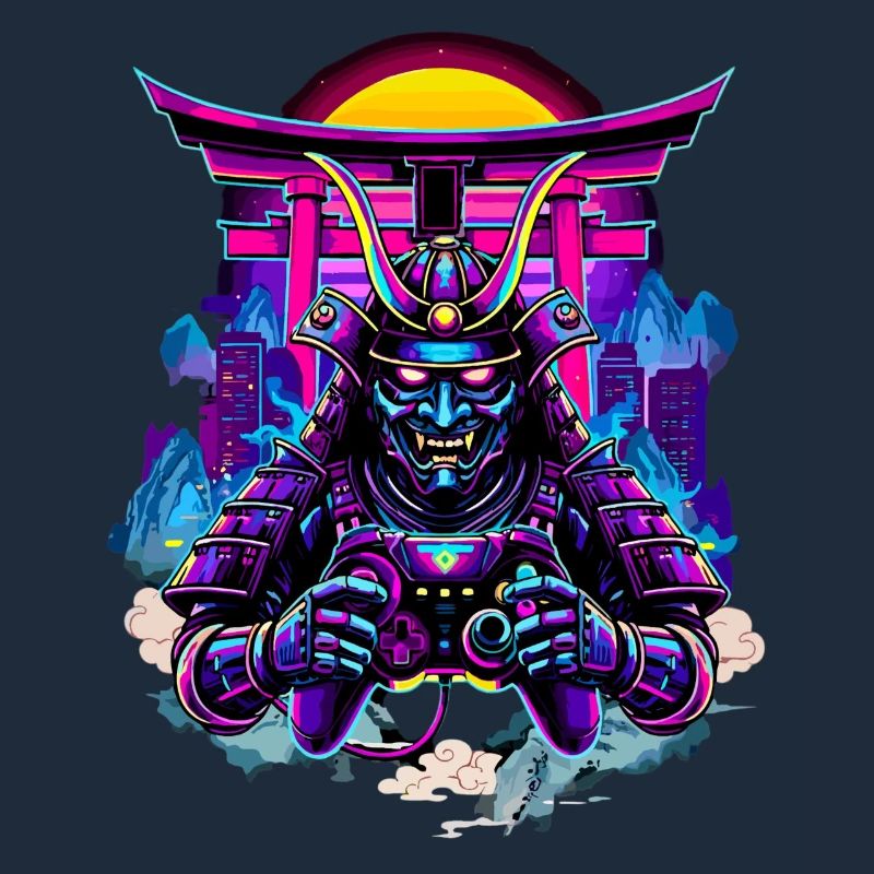 Samurai Mask gaming controller Sythwave gaming