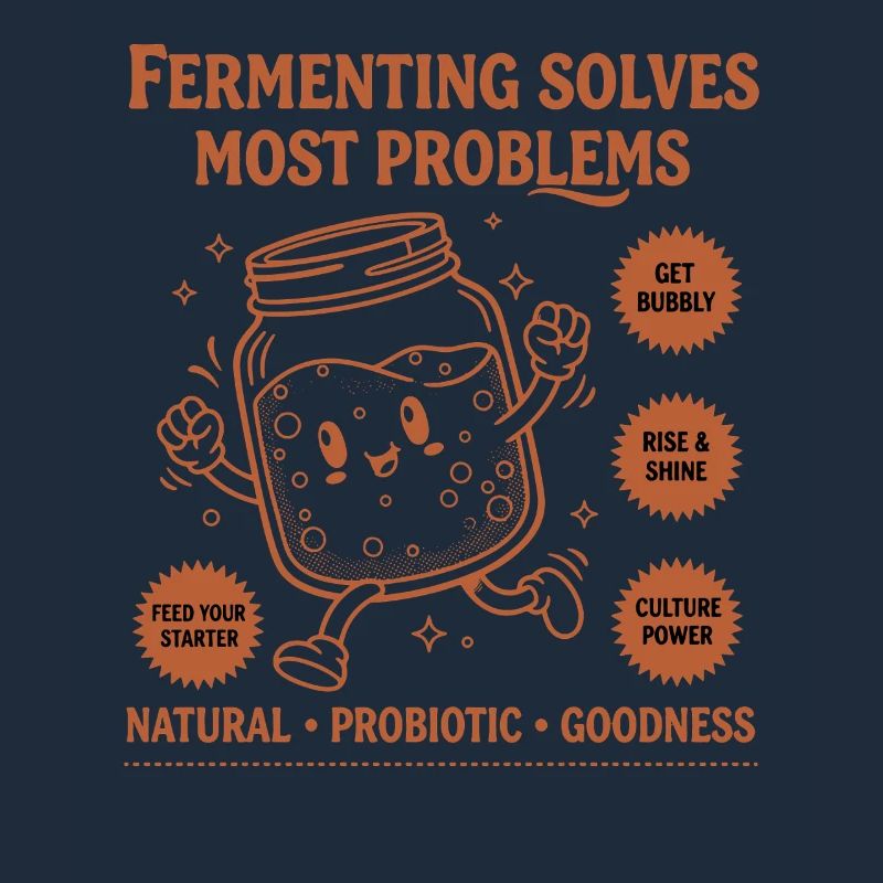Sourdough Bread Baking Fermenting Solves Most