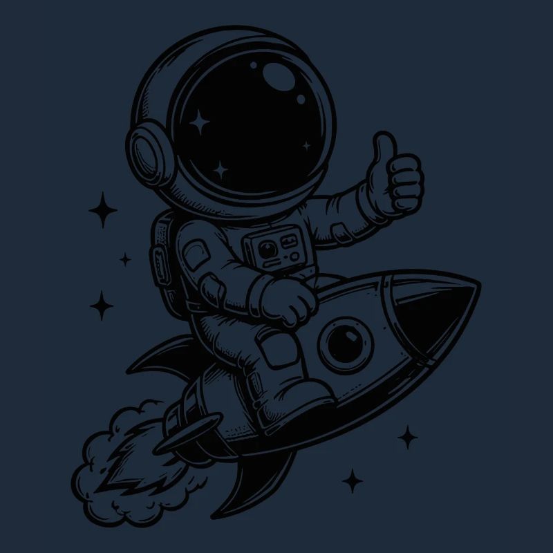 Astronaute en aventure spatiale