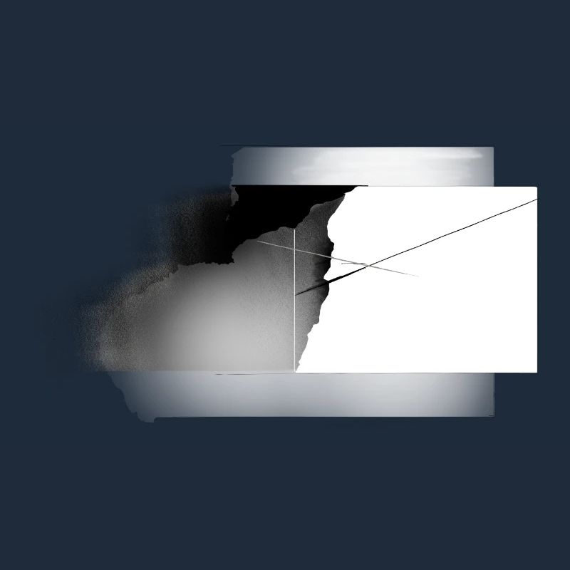 Abstrakte Kletterwand