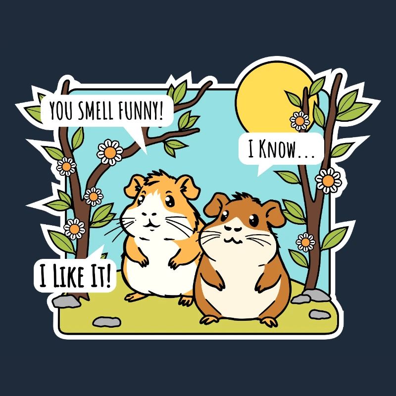 Zwei Hamster Kumpel - einer der riecht komisch