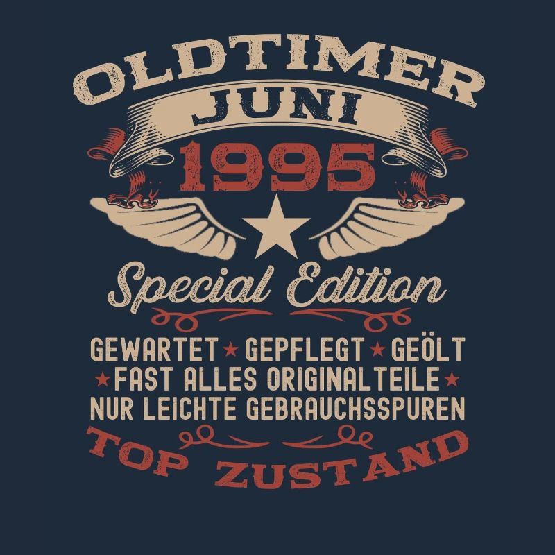 30. Geburtstag Geschenk Mann Oldtimer Juni 1995
