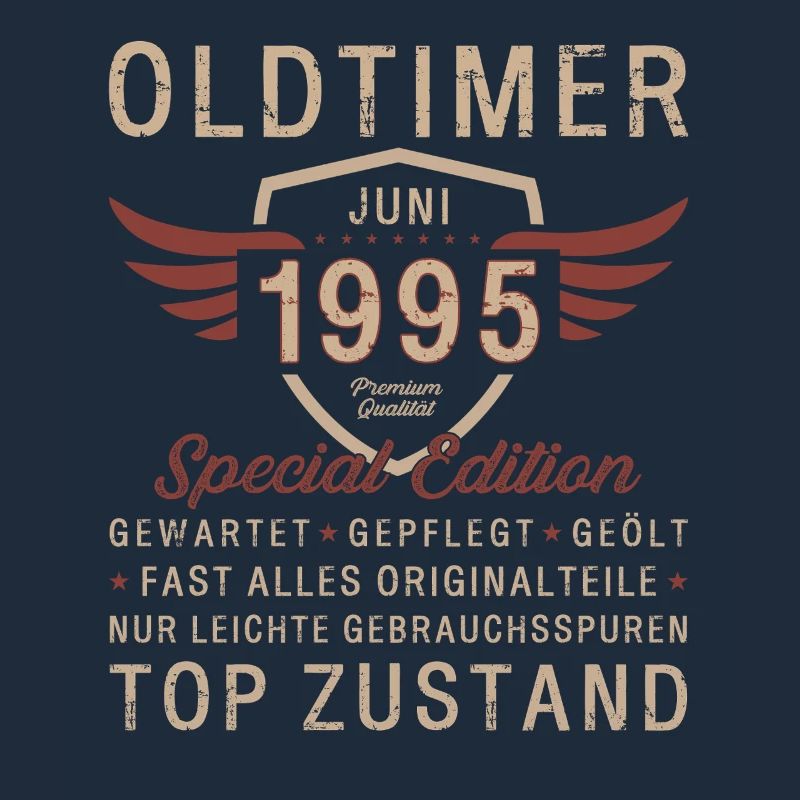 30. Geburtstag Geschenk Mann Oldtimer Juni 1995