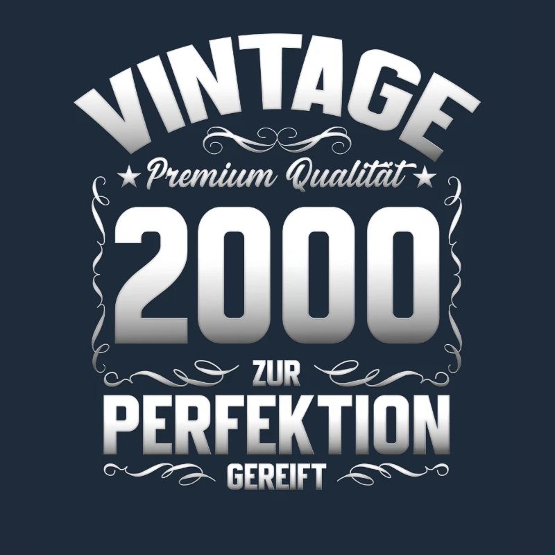 25. Geburtstag Geschenk Mann Original 2000