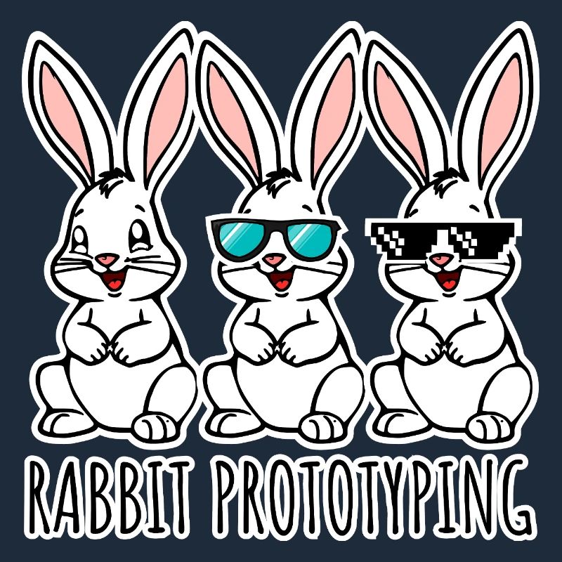 Rabbit Prototyping CAD Bunnies from the 3D Printer