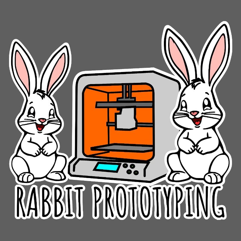 Rabbit Prototyping - Hasen drucken mit 3D Drucker