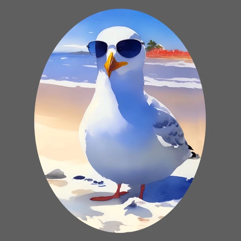 Coole Möwe
