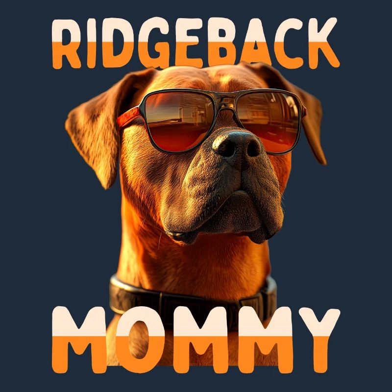 Rhodesian Ridgeback Mommy Hunde Mama Muttertag Mom