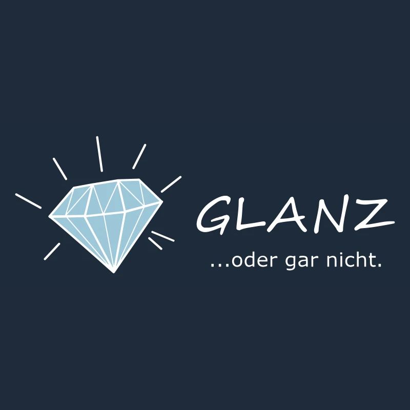 GLANZ oder gar nicht, mit Diamant, Glamour