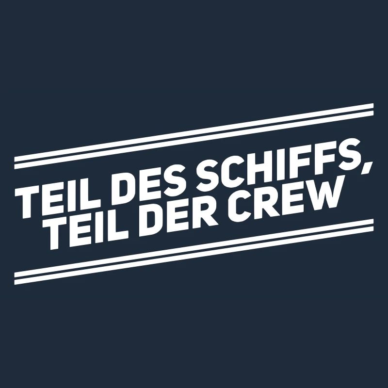 Crew Freunde Spruch