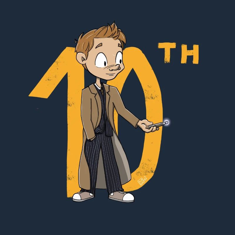 The 10th Doctor, chibi version