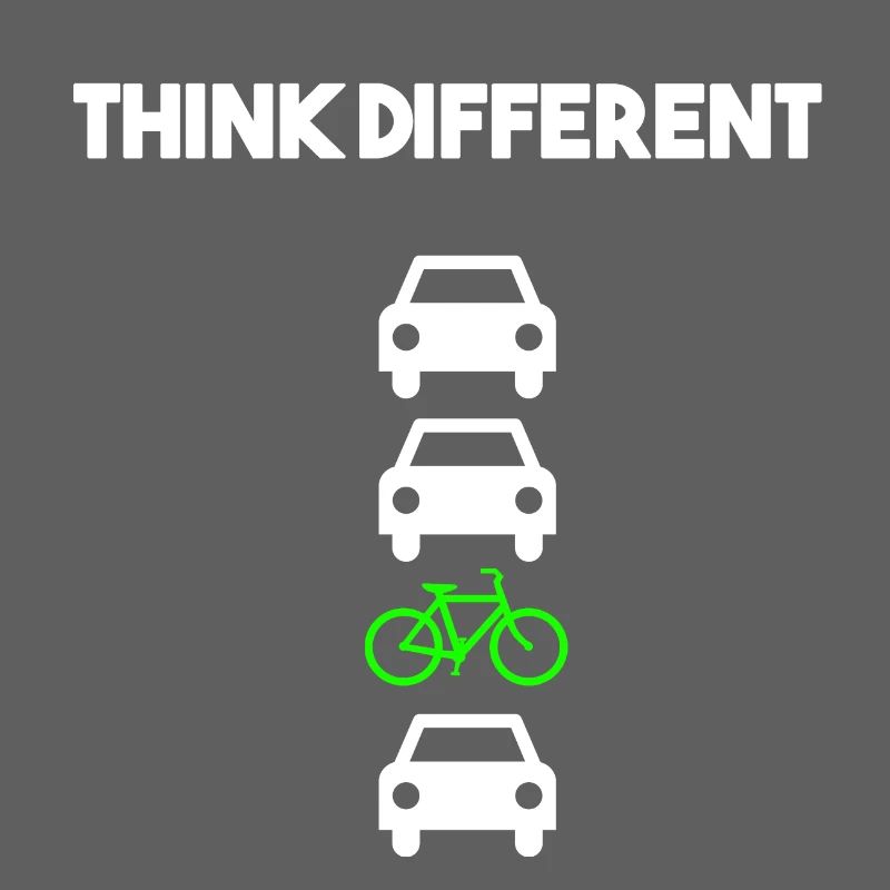 Fahrrad Umweltschutz Shirt